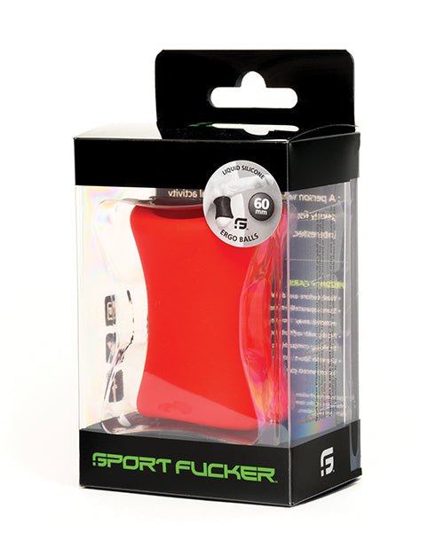 Sport Fucker Ergo Balls - 60mm Red | Shop Lowest Prices at Funlove.com