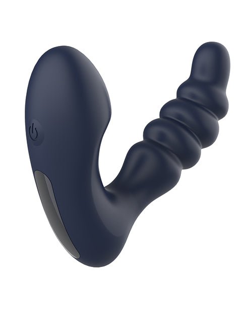 Star Troopers Voyager Beaded Strong Prostate Massager w/Remote - Black | Shop Lowest Prices at Funlove.com