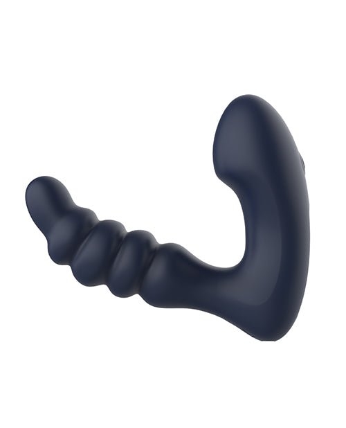 Star Troopers Voyager Beaded Strong Prostate Massager w/Remote - Black | Shop Lowest Prices at Funlove.com