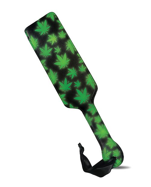 Stoner Vibes Glow in the Dark Paddle - Green | Shop Lowest Prices at Funlove.com