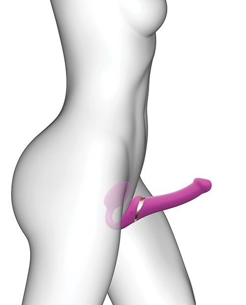 Strap On Me Multi Orgasm Bendable Strapless Strap On Small - Fuchsia | Shop Lowest Prices at Funlove.com
