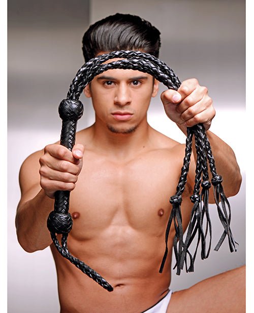 Strict Leather Four Lash Whip | Shop Lowest Prices at Funlove.com