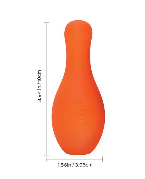 Striker the Bowling Pin Vibrator - Orange | Shop Lowest Prices at Funlove.com