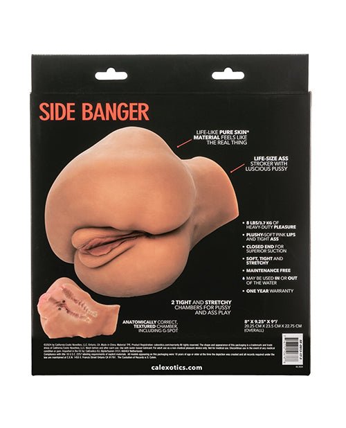 Stroke It Side Banger - Brown | Shop Lowest Prices at Funlove.com