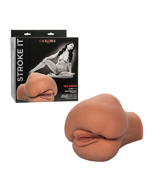 Stroke It Side Banger - Brown | Shop Lowest Prices at Funlove.com