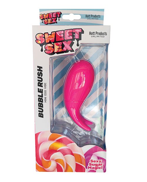 Sweet Sex Bubble Rush Mini Egg Vibe - Magenta | Shop Lowest Prices at Funlove.com