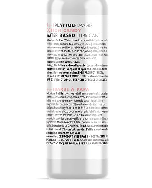 Swiss Navy 4 in 1 Playful Flavors Cotton Candy - 1 oz | Shop Lowest Prices at Funlove.com