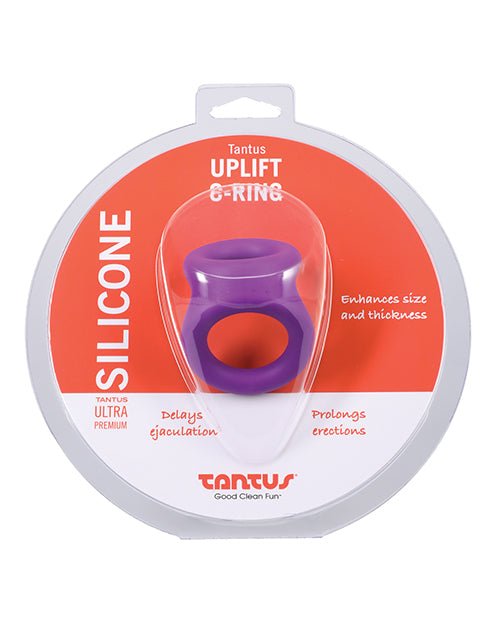 Tantus Uplift Silicone C Ring - Lilac | Shop Lowest Prices at Funlove.com