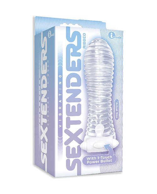 The 9's Vibrating Sextenders Ribbed Sleeve | Shop Lowest Prices at Funlove.com