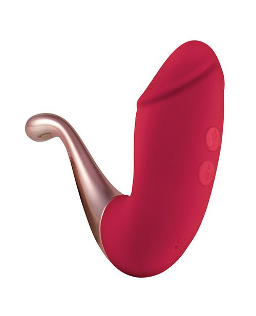 The Beat Double Pleasure G - Spot Vibrator - Red | Shop Lowest Prices at Funlove.com