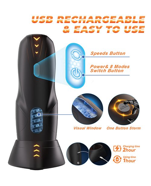 The GalaxyVoy Thrusting & Rotating Masturbator | Shop Lowest Prices at Funlove.com