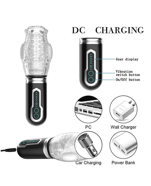The Male Rose 3 Thrusting, Rotating & Vibrating Oral Sex Masturbator | Shop Lowest Prices at Funlove.com