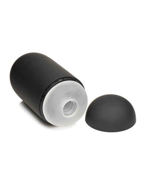 The Milker Mega - Pod Sucking Masturbator - Black/Clear | Shop Lowest Prices at Funlove.com