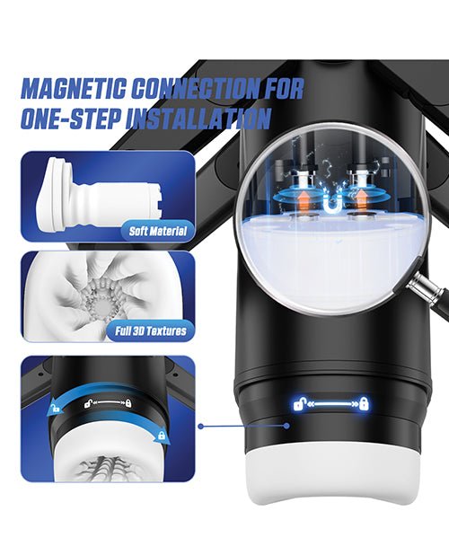 The Wing Thrusting & Vibrating Masturbator | Shop Lowest Prices at Funlove.com