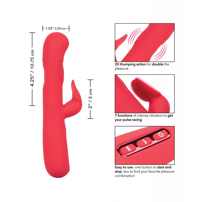 Throb Flutter - Pink | Shop Lowest Prices at Funlove.com