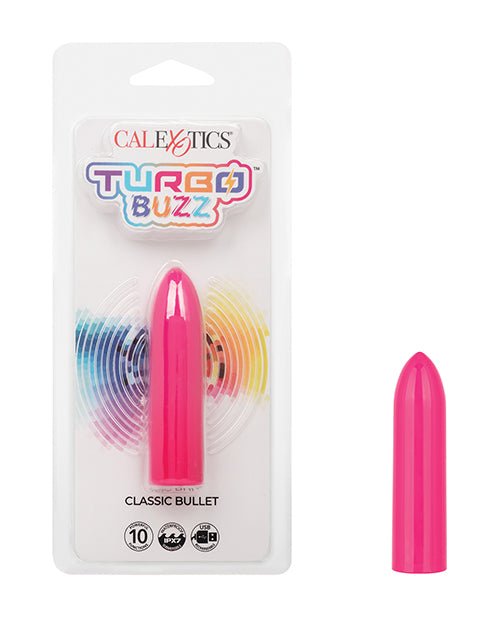 Turbo Buzz Classic Bullet Stimulator - Pink | Shop Lowest Prices at Funlove.com