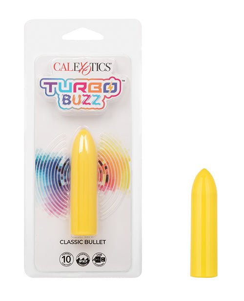 Turbo Buzz Classic Bullet Stimulator - Yellow | Shop Lowest Prices at Funlove.com