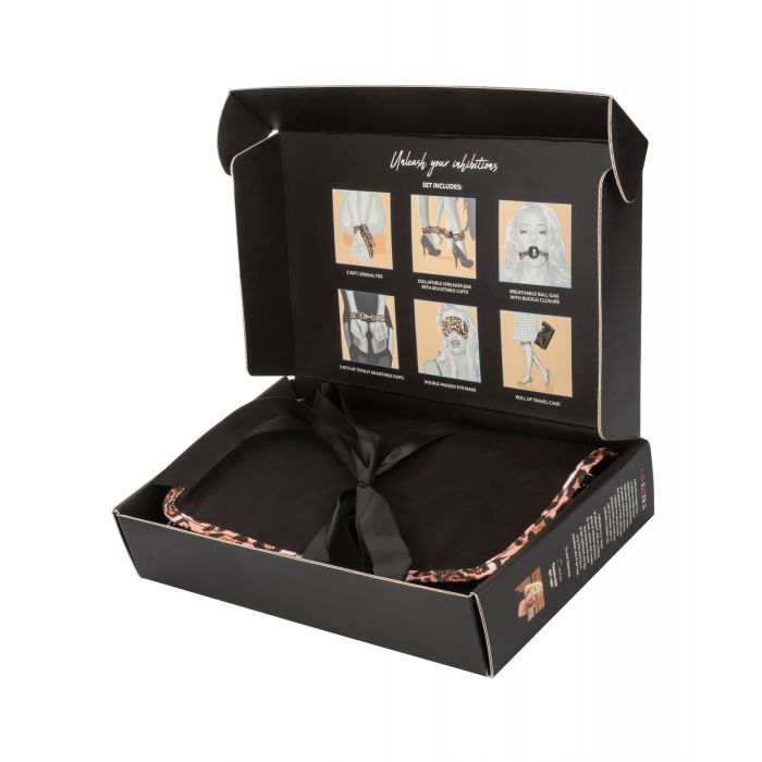 Unleashed Surrender Set - Animal Print | Shop Lowest Prices at Funlove.com