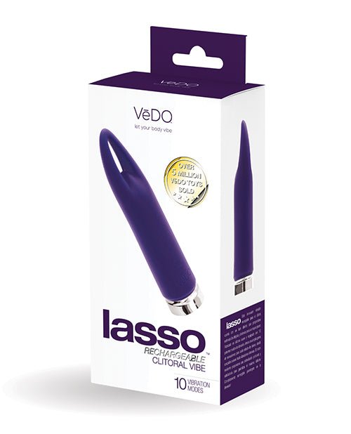 VeDO Lasso Rechargeable Bullet Vibe - Purple | Shop Lowest Prices at Funlove.com