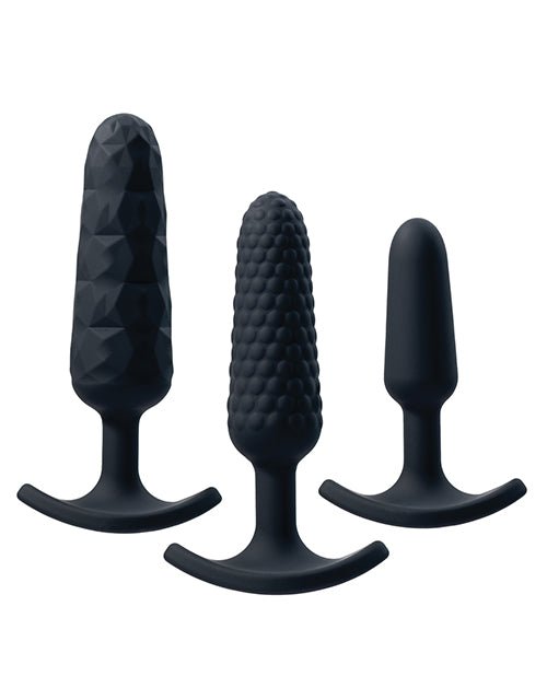VeDO Trio Anal Plug Set - Black | Shop Lowest Prices at Funlove.com