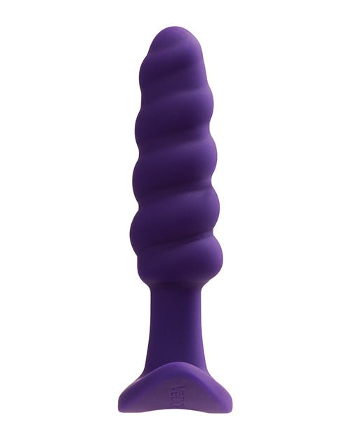 VeDO Twist Rechargeable Anal Plug - Purple | Shop Lowest Prices at Funlove.com