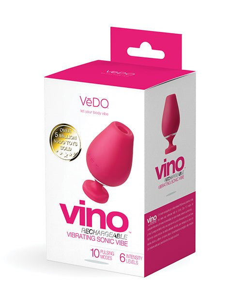 VeDO Vino Rechargeable Sonic Vibe - Pink | Shop Lowest Prices at Funlove.com