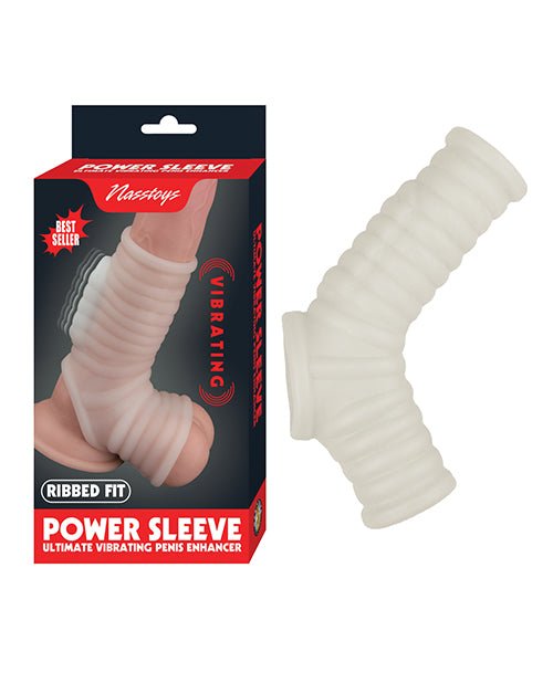Vibrating Power Sleeve Ribbed Fit | Shop Lowest Prices at Funlove.com