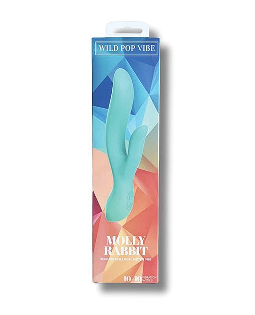Wild Pop Vibe Molly Rabbit Dual Vibrator | Shop Lowest Prices at Funlove.com