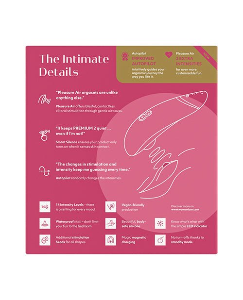 Womanizer Premium 2 | Shop Lowest Prices at Funlove.com