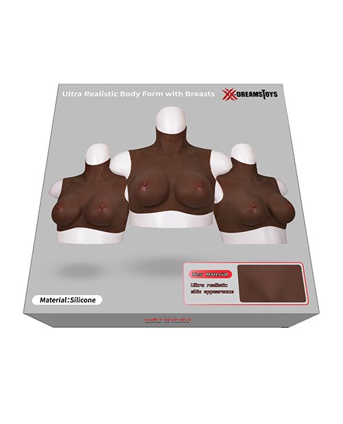 XX - DREAMTOYS Ultra Realistic B Cup Breast Form Small - Black | Shop Lowest Prices at Funlove.com