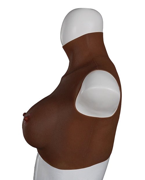 XX - DREAMTOYS Ultra Realistic D Cup Breast Form Medium - Black | Shop Lowest Prices at Funlove.com