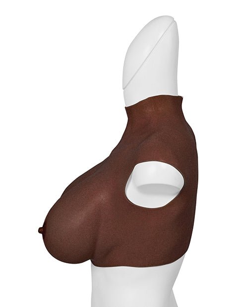 XX - DREAMTOYS Ultra Realistic H Cup Breast Form Extra Large - Black | Shop Lowest Prices at Funlove.com