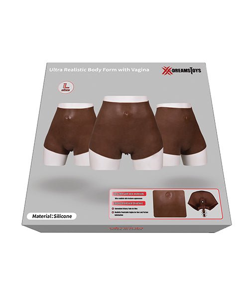 XX - DREAMTOYS Ultra Realistic Vagina Form - Black | Shop Lowest Prices at Funlove.com