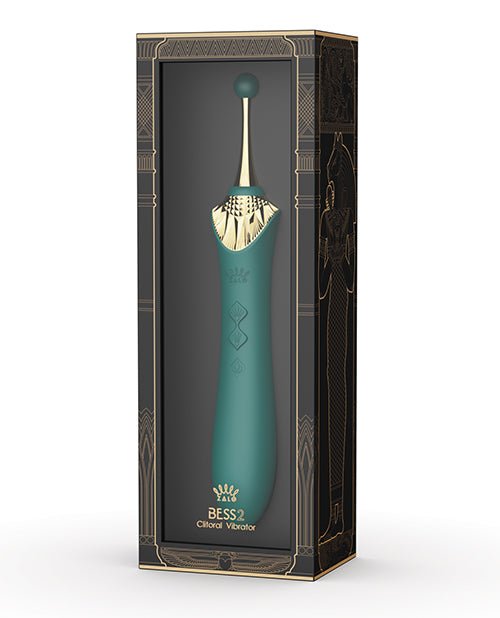 ZALO Bess 2.0 Clitoral Vibrator - Turquoise Green | Shop Lowest Prices at Funlove.com