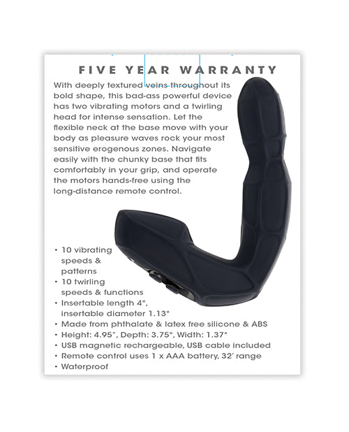 Zero Tolerance Mr. Prostate - Black | Shop Lowest Prices at Funlove.com