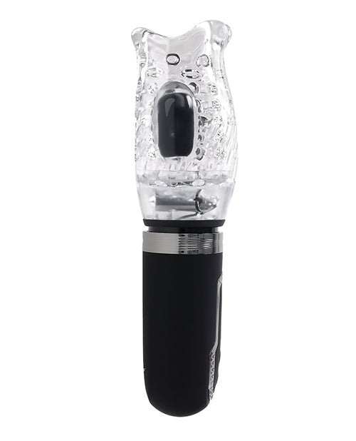 Zero Tolerance Thrill Ride Rechargeable Stroker - Black/Clear | Shop Lowest Prices at Funlove.com