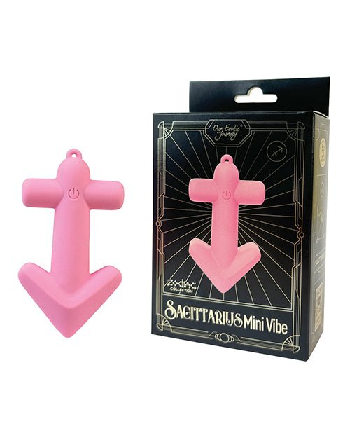 Zodiac Sagittarius Mini Vibe - Light Pink | Shop Lowest Prices at Funlove.com