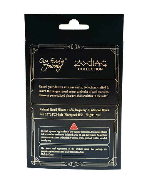 Zodiac Taurus Mini Vibe - Orange | Shop Lowest Prices at Funlove.com