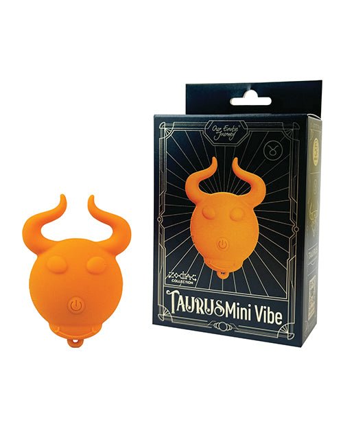 Zodiac Taurus Mini Vibe - Orange | Shop Lowest Prices at Funlove.com