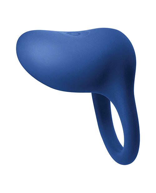 Inya Regal Rechargeable Vibrating Ring - Blue