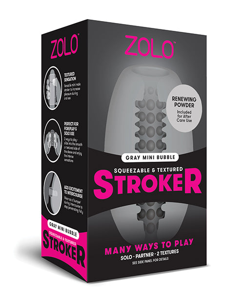 Zolo Mini Bubble Stroker | Gray