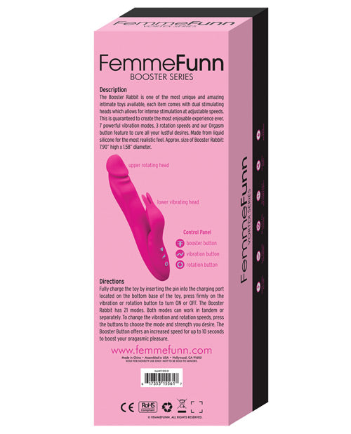 Femme Funn Booster Rabbit | Pink