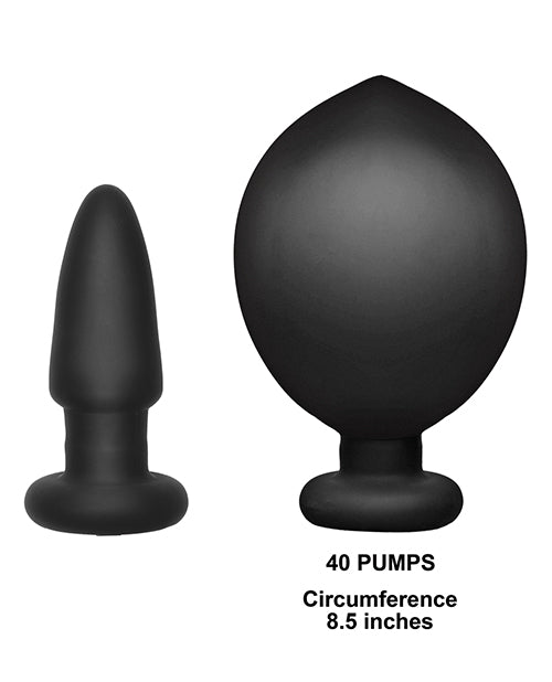 Deluxe Wonder Plug Inflatable Vibrating Butt Plug
