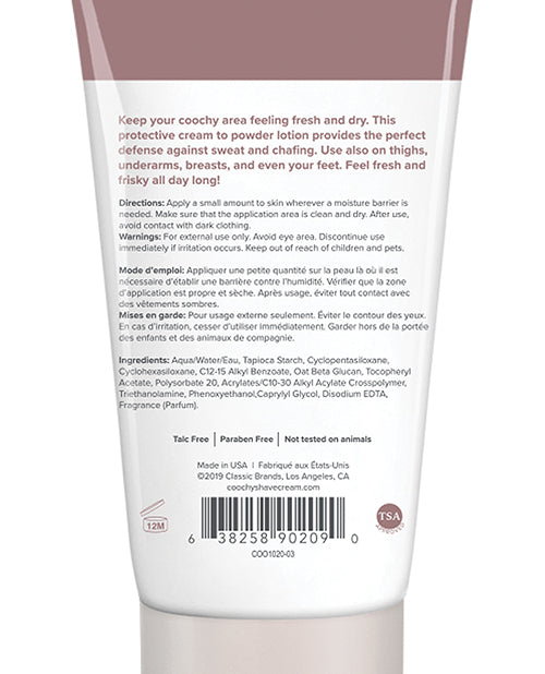 Coochy Sweat Defense Protection Lotion