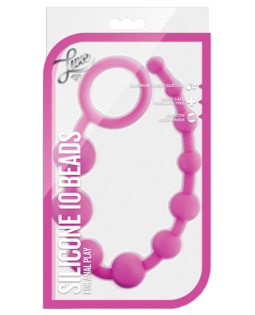 Blush Luxe Silicone Beads Pink
