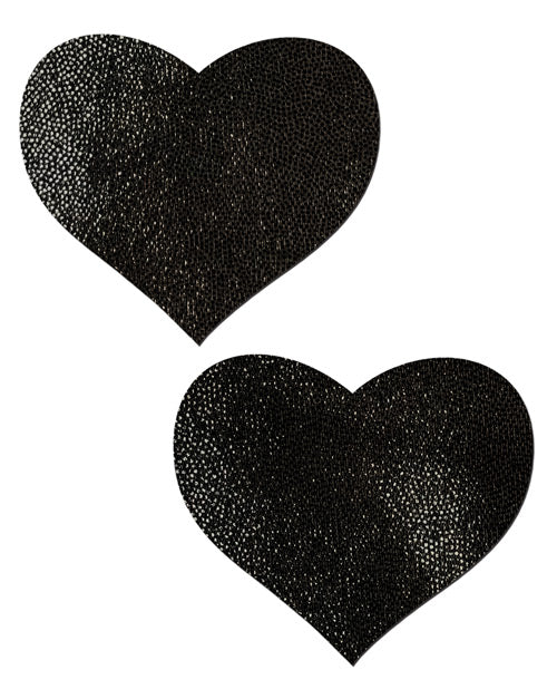 Pastease Liquid Heart - Black O/s