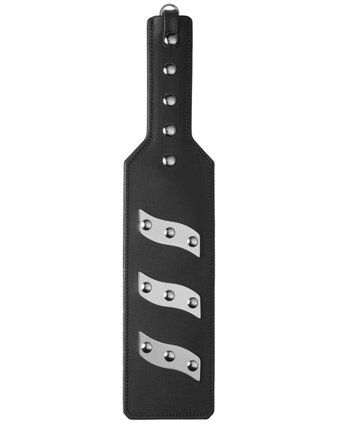 Adult BDSM Toys - Electrastim Accessory - Leather Spanking Paddle
