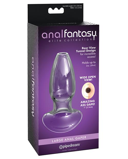 Anal Fantasy Elite Mega Anal Glass Gaper| Large