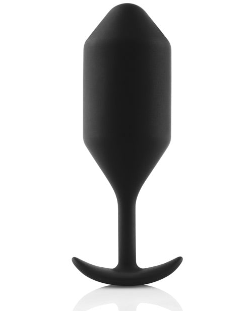 b-Vibe weighted Snug anal plug 4 - Black