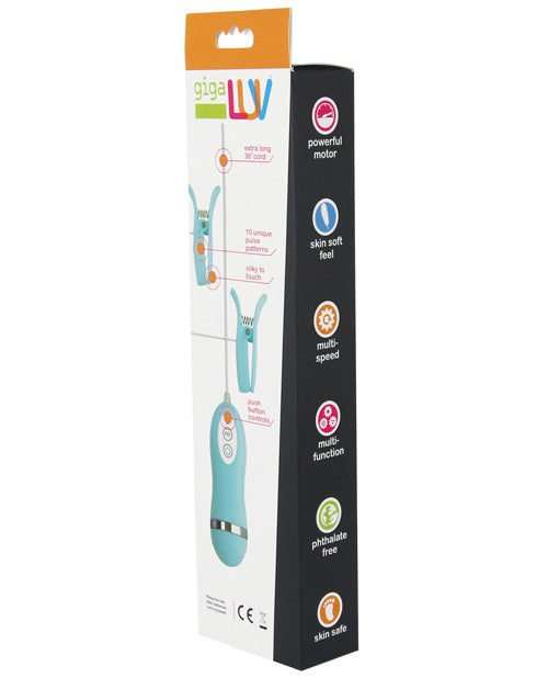 Gigaluv Vibro Clamps  | Tiffany Blue